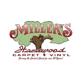 Miller's Hardwood Carpet & Vinyl Flooring logo