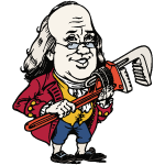 Benjamin Franklin Plumbing logo