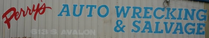 Perry's Auto Wrecking logo