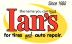 Ian's Tire & Auto Repair logo