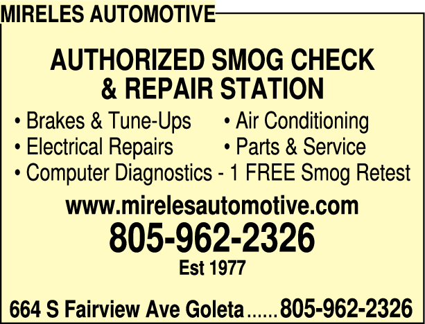 Print Ad of Mireles Automotive
