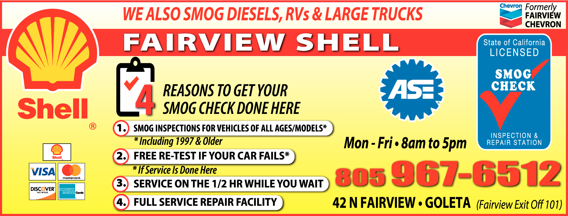 Print Ad of Fairview Shell