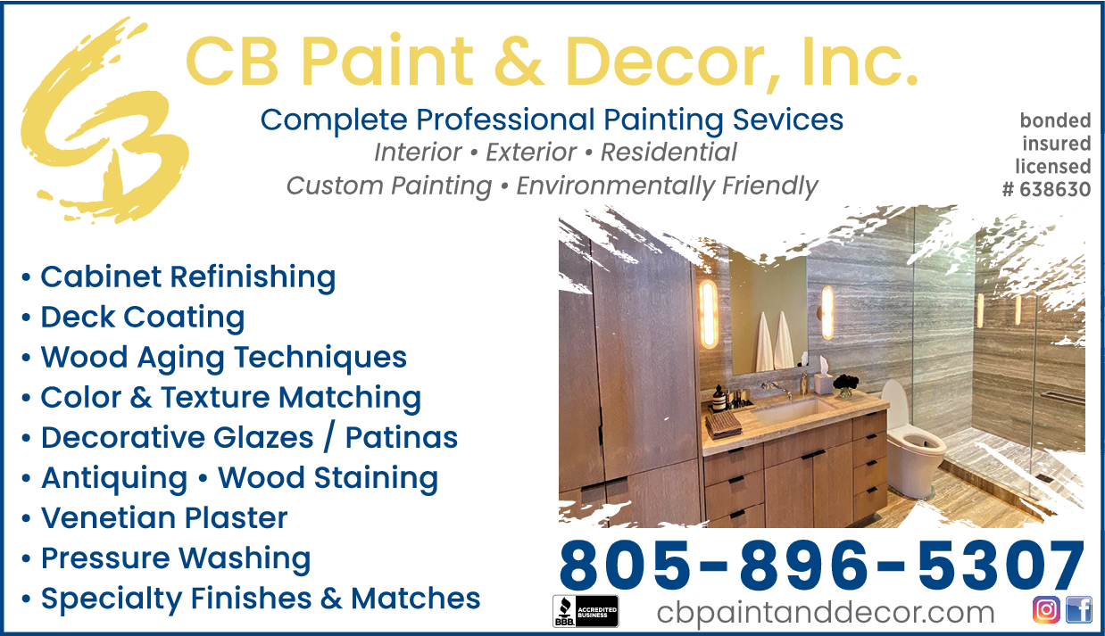 Print Ad of Cb Paint & Decor Inc