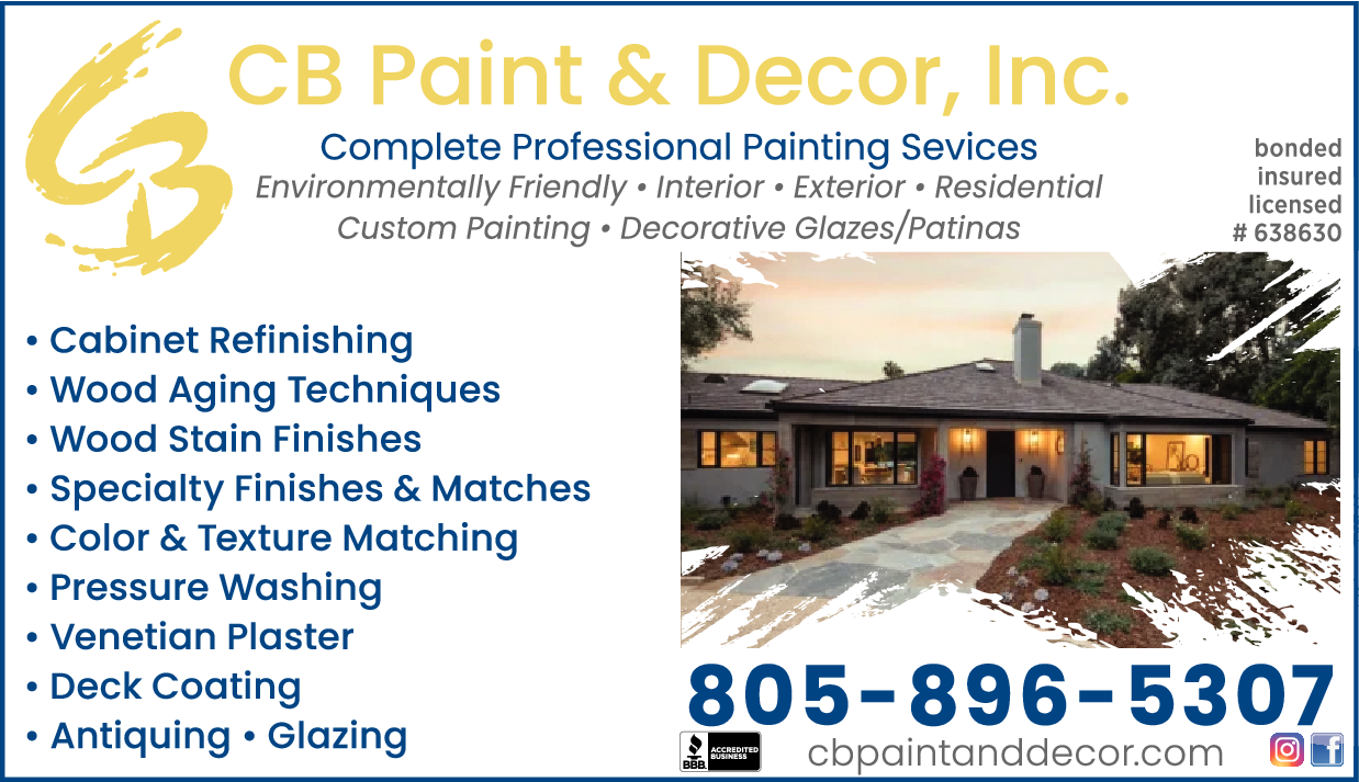 Print Ad of Cb Paint & Decor Inc